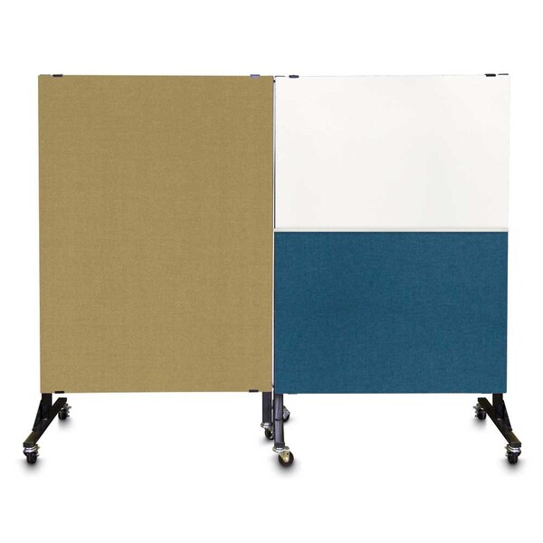Sliding Door Indoor Enclosed Corkboard, 4
